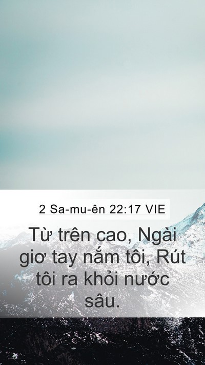 2 Sa-mu-ên 22:17 VIE Bible Verse Image