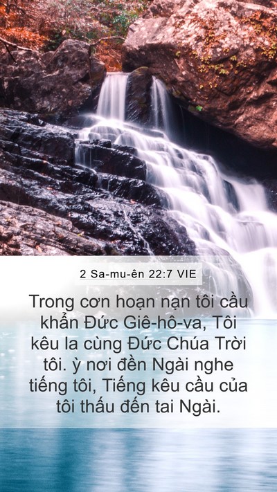 2 Sa-mu-ên 22:7 VIE Bible Verse Image