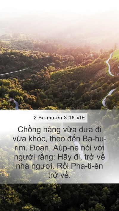 2 Sa-mu-ên 3:16 VIE Bible Verse Image