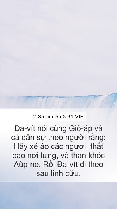 2 Sa-mu-ên 3:31 VIE Bible Verse Image