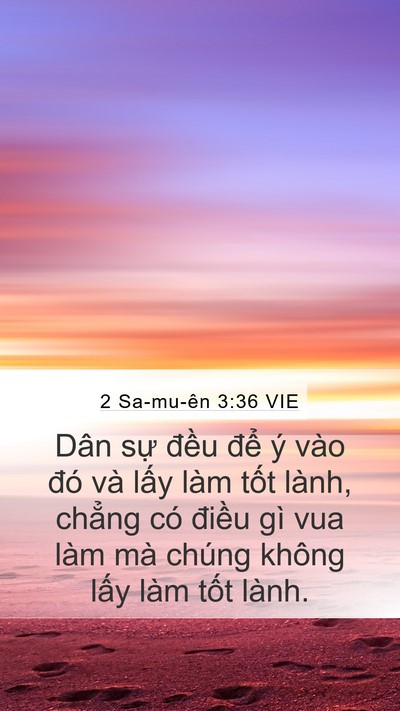 2 Sa-mu-ên 3:36 VIE Bible Verse Image