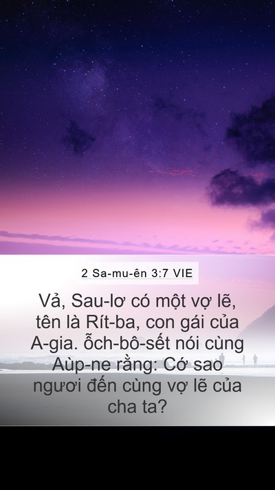 2 Sa-mu-ên 3:7 VIE Bible Verse Image