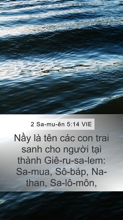 2 Sa-mu-ên 5:14 VIE Bible Verse Image