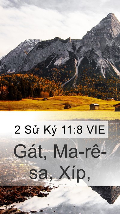 2 Sử Ký 11:8 VIE Mobile Phone Wallpaper - Gát, Ma-rê-sa, - Mobile Bible Verse Wallpaper