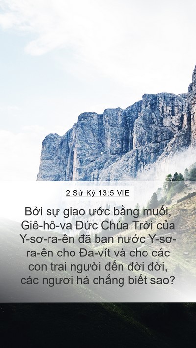 2 Sử Ký 13:5 VIE Bible Verse Image