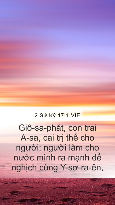 2 Sử Ký 17:1 VIE Bible Verse Image