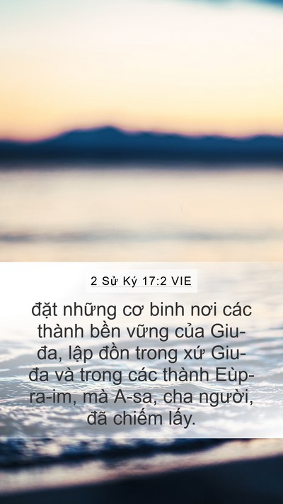 2 Sử Ký 17:2 VIE Bible Verse Image