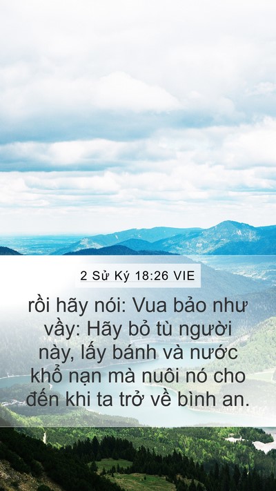 2 Sử Ký 18:26 VIE Bible Verse Image