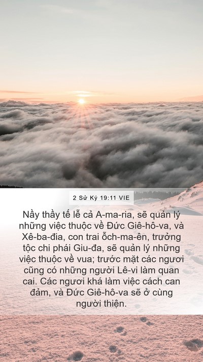 2 Sử Ký 19:11 VIE Bible Verse Image