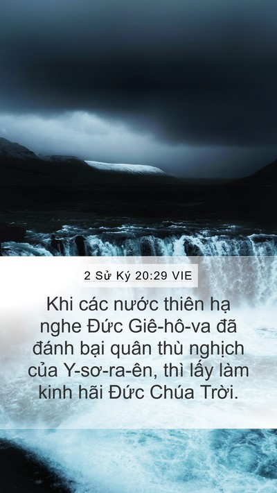 2 Sử Ký 20:29 VIE Bible Verse Image