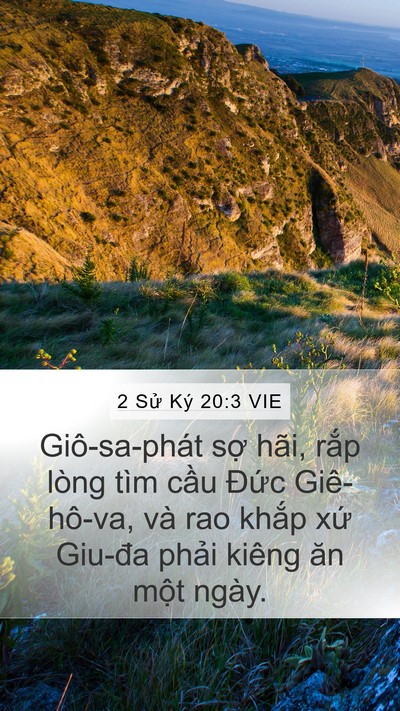 2 Sử Ký 20:3 VIE Bible Verse Image