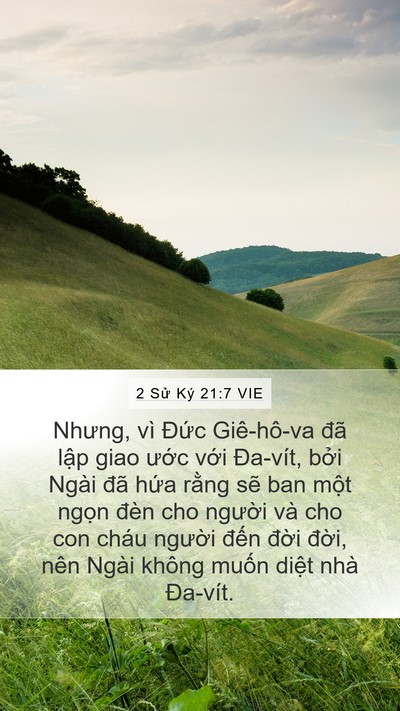 2 Sử Ký 21:7 VIE Bible Verse Image