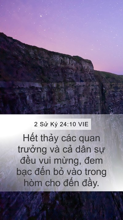 2 Sử Ký 24:10 VIE Bible Verse Image
