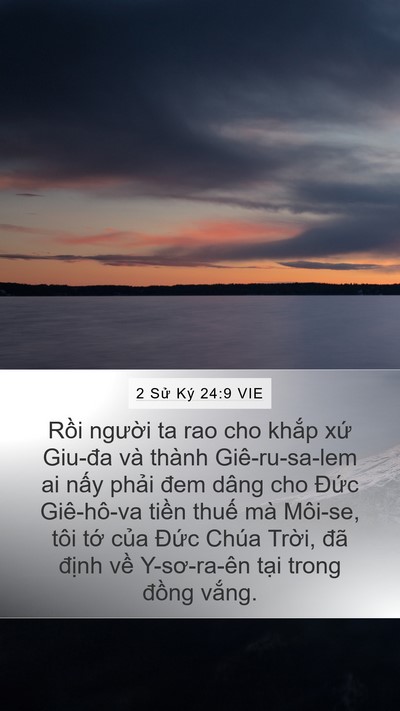 2 Sử Ký 24:9 VIE Bible Verse Image