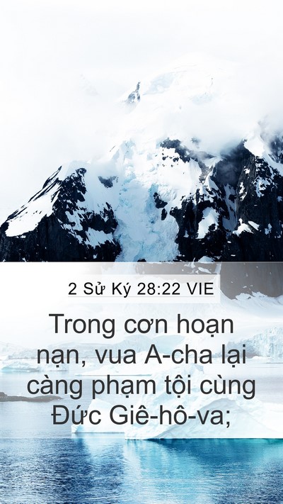 2 Sử Ký 28:22 VIE Bible Verse Image