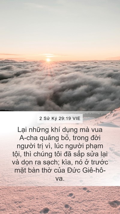 2 Sử Ký 29:19 VIE Bible Verse Image