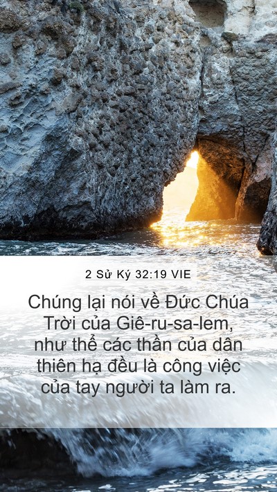 2 Sử Ký 32:19 VIE Bible Verse Image