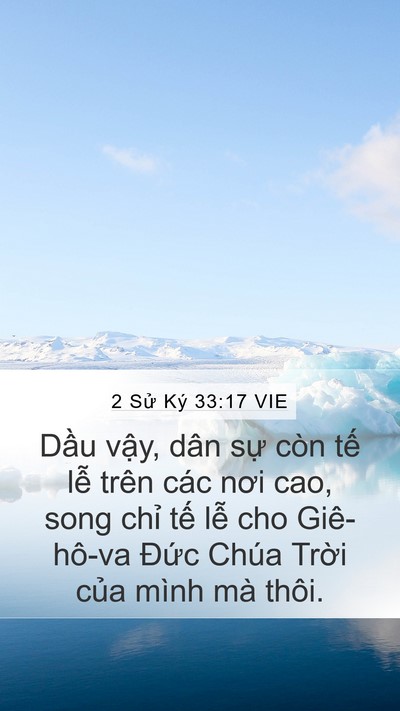 2 Sử Ký 33:17 VIE Bible Verse Image