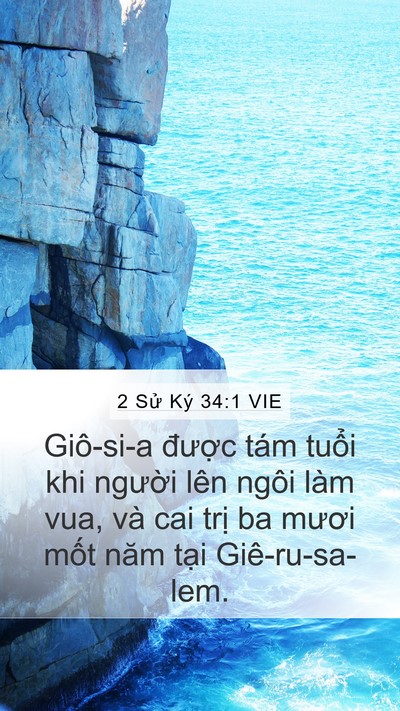 2 Sử Ký 34:1 VIE Bible Verse Image