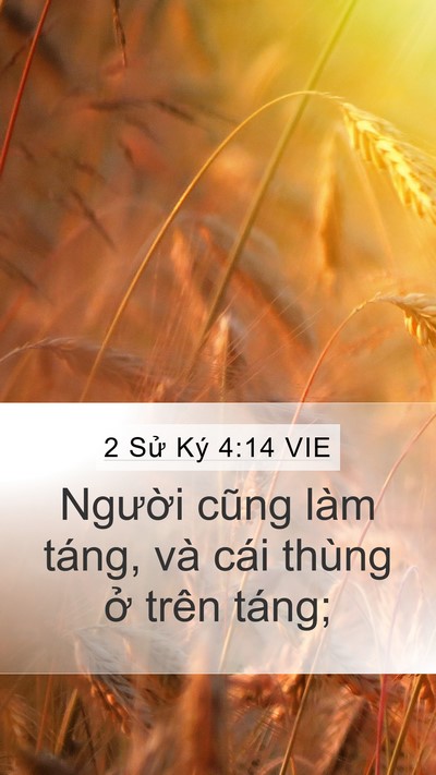 2 Sử Ký 4:14 VIE Bible Verse Image
