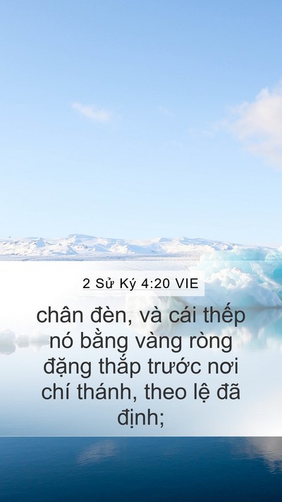 2 Sử Ký 4:20 VIE Bible Verse Image