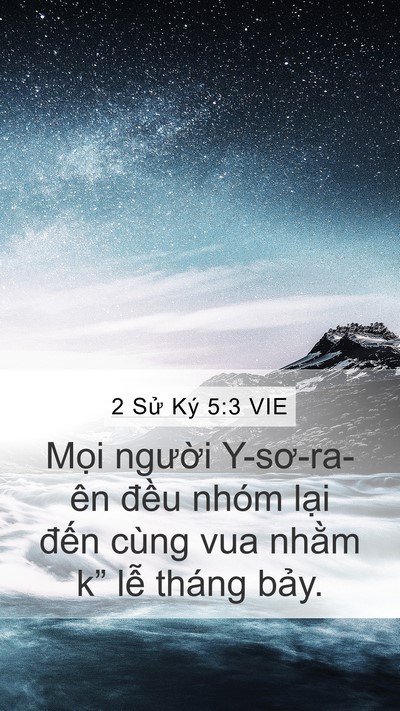 2 Sử Ký 5:3 VIE Bible Verse Image