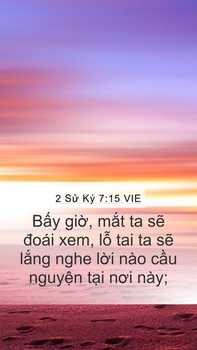 2 Sử Ký 7:15 VIE Bible Verse Image