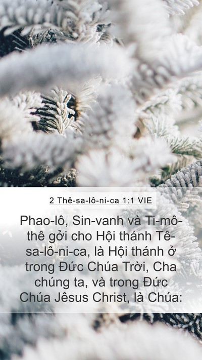 2 Thê-sa-lô-ni-ca 1:1 VIE Bible Verse Image