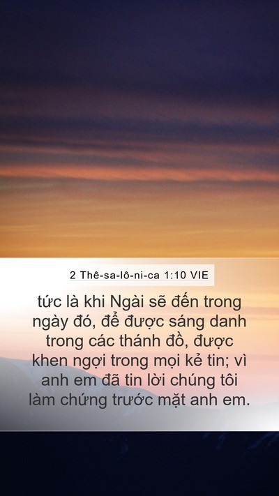 2 Thê-sa-lô-ni-ca 1:10 VIE Bible Verse Image