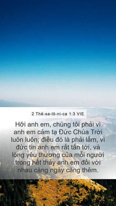 2 Thê-sa-lô-ni-ca 1:3 VIE Bible Verse Image