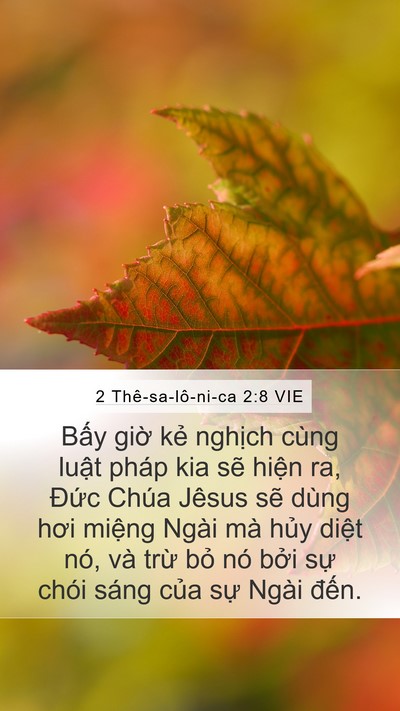 2 Thê-sa-lô-ni-ca 2:8 VIE Bible Verse Image