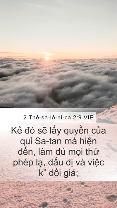 2 Thê-sa-lô-ni-ca 2:9 VIE Bible Verse Image