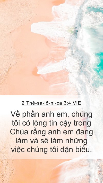 2 Thê-sa-lô-ni-ca 3:4 VIE Bible Verse Image