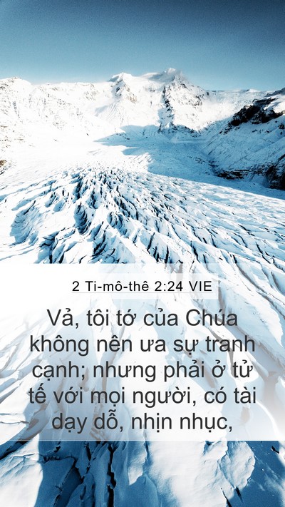 2 Ti-mô-thê 2:24 VIE Bible Verse Image