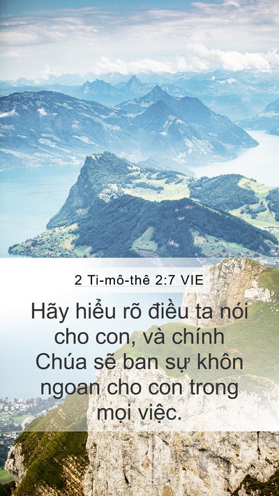 2 Ti-mô-thê 2:7 VIE Bible Verse Image