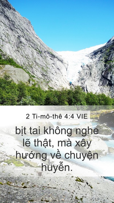 2 Ti-mô-thê 4:4 VIE Bible Verse Image
