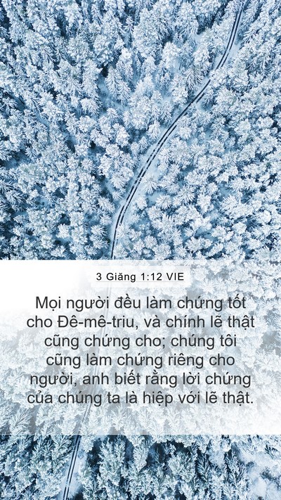 3 Giăng 1:12 VIE Bible Verse Image