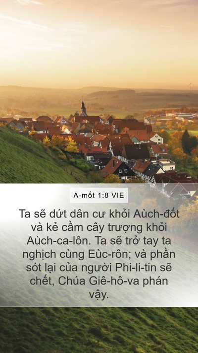 A-mốt 1:8 VIE Bible Verse Image
