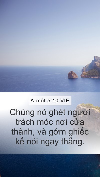 A-mốt 5:10 VIE Bible Verse Image