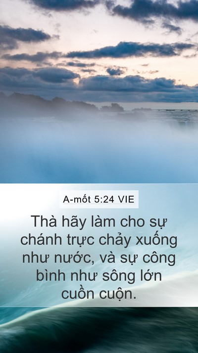 A-mốt 5:24 VIE Bible Verse Image