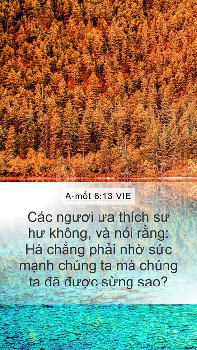 A-mốt 6:13 VIE Bible Verse Image