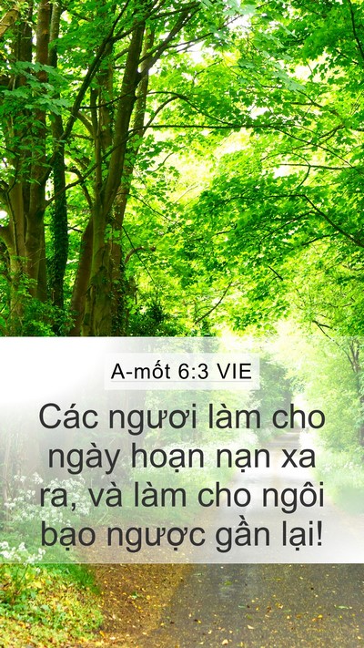 A-mốt 6:3 VIE Bible Verse Image