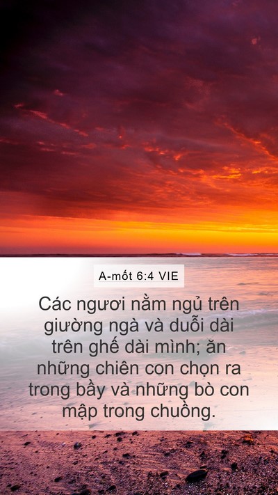 A-mốt 6:4 VIE Bible Verse Image