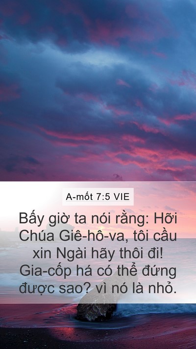 A-mốt 7:5 VIE Bible Verse Image
