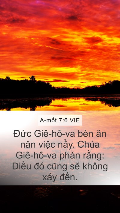 A-mốt 7:6 VIE Bible Verse Image
