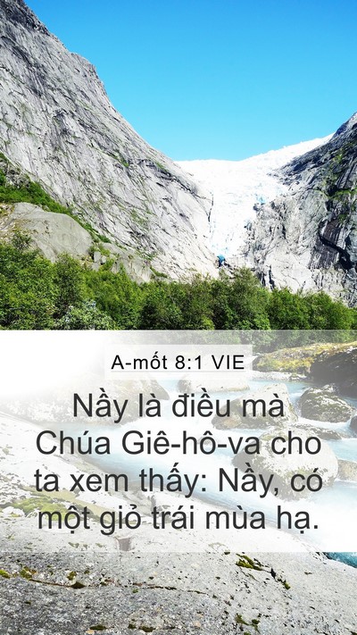 A-mốt 8:1 VIE Mobile Phone Wallpaper - Nầy là điều mà Chúa Giê-hô-va cho ta - Mobile Bible Verse Wallpaper
