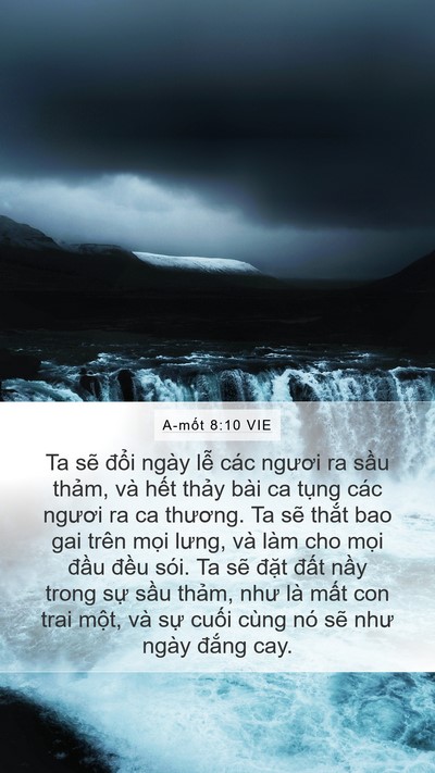 A-mốt 8:10 VIE Bible Verse Image