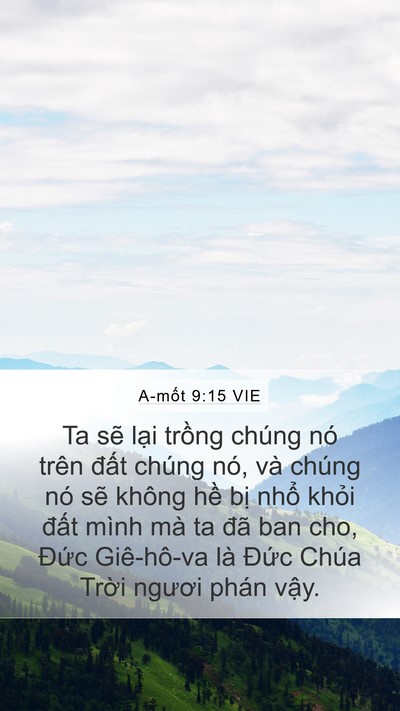 A-mốt 9:15 VIE Bible Verse Image