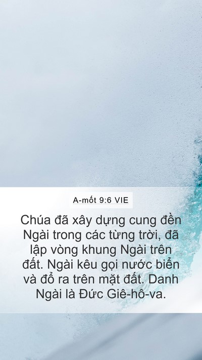 A-mốt 9:6 VIE Bible Verse Image