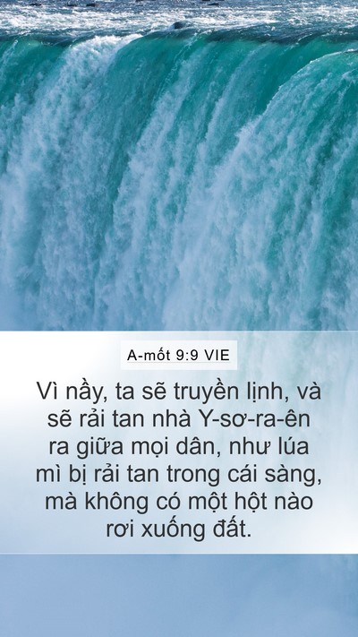 A-mốt 9:9 VIE Bible Verse Image